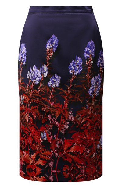 Женская юбка из смеси хлопка и вискозы DRIES VAN NOTEN, арт. 192-30815-8401