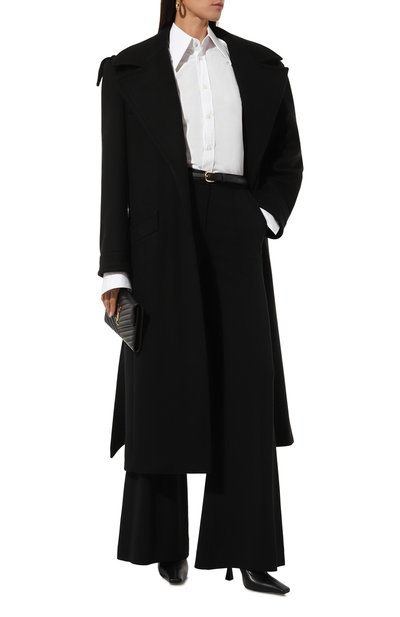 Пальто из кашемира и шерсти SAINT LAURENT, арт. 761862/Y2H32, фото 2