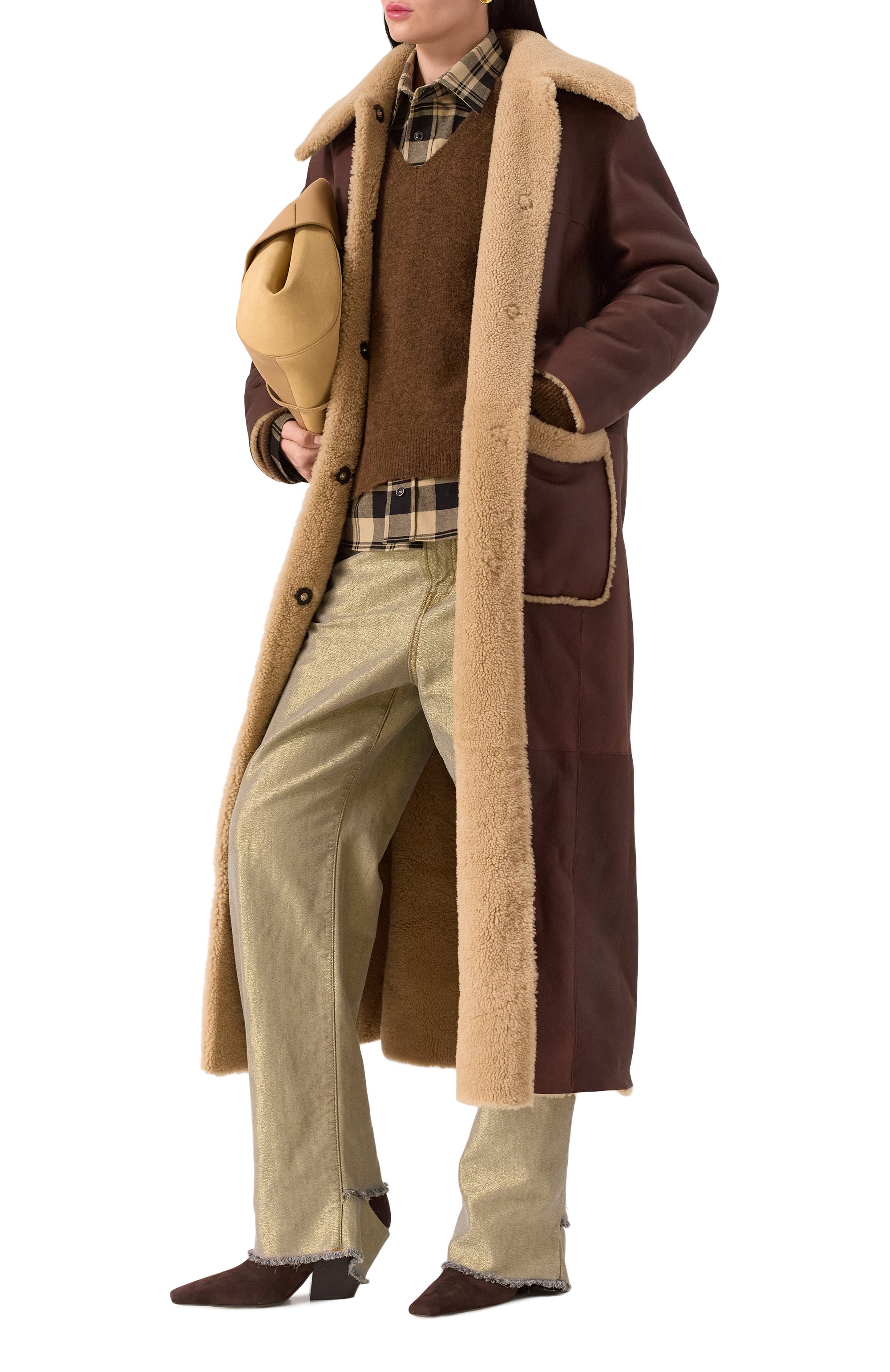 Двусторонняя дубленка из овчины ZEYNEP ARCAY, арт. RS22JK06, фото 2