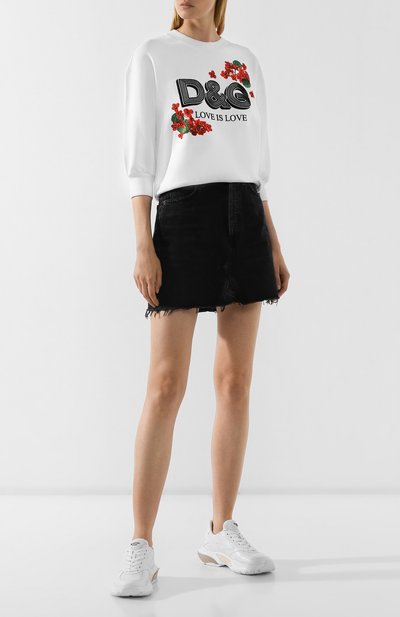 Хлопковый свитшот DOLCE & GABBANA, арт. F9962T/G7THM, фото 2