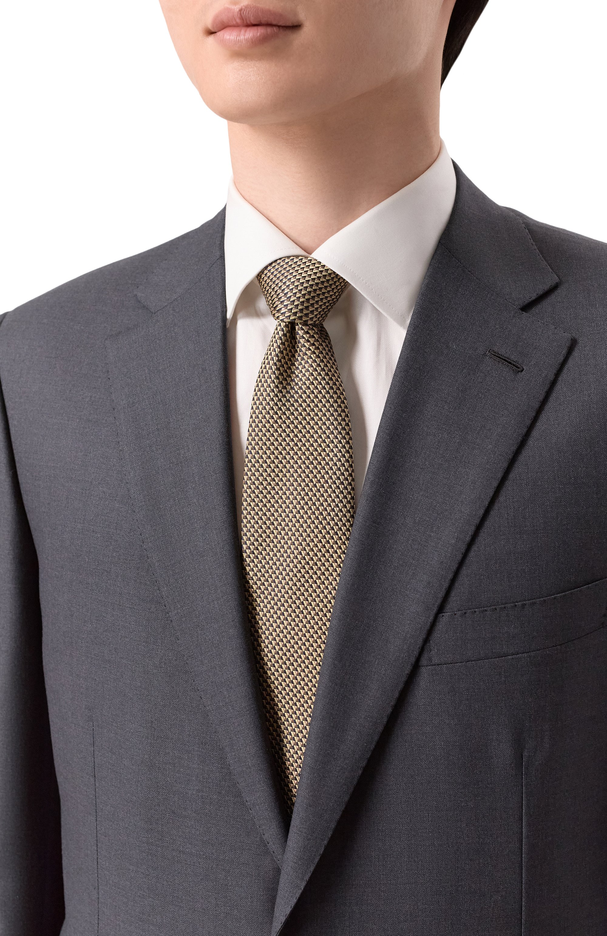 Шелковый галстук BRIONI, арт. 061Q00/PD498, фото 2