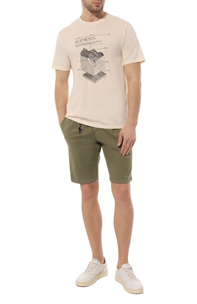 Шорты из хлопка и шелка PAUL&SHARK, арт. 23414045, фото 2