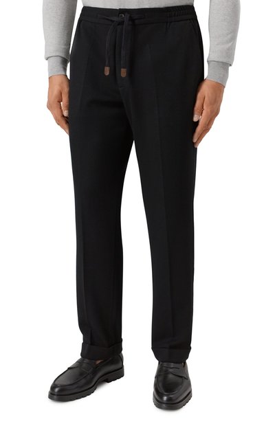 Брюки из шерсти и кашемира MARCO PESCAROLO, арт. CARACCI0L0/52Y11, фото 3