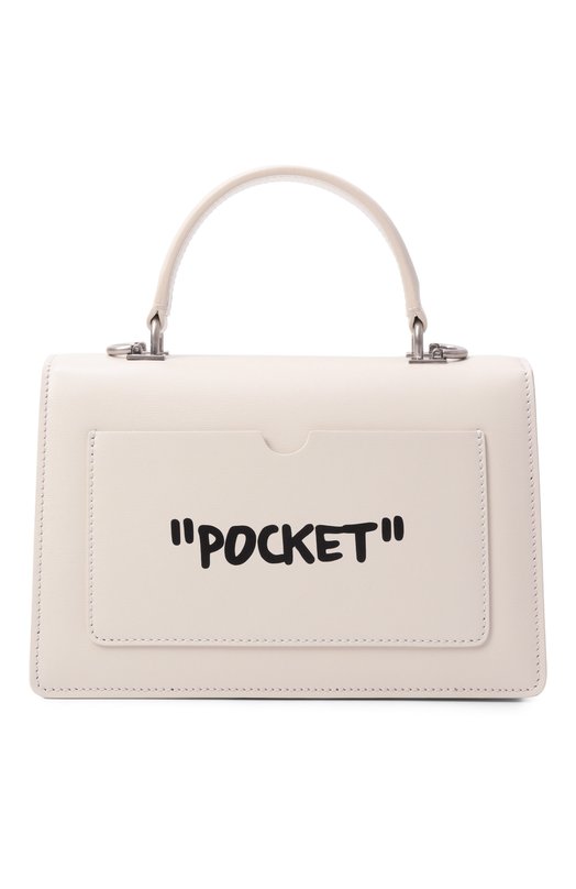 Сумка Jitney 1.4 Off-White 0WNP062C99LEA004 Кремовый  0WNP062C99LEA004 Фото 6