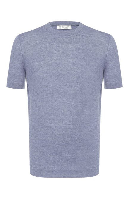 Мужской джемпер изо льна и хлопка BRUNELLO CUCINELLI, арт. M2L00340
