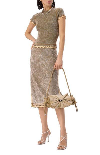 Хлопковый топ DIESEL, арт. A16657/0JQAT, фото 2