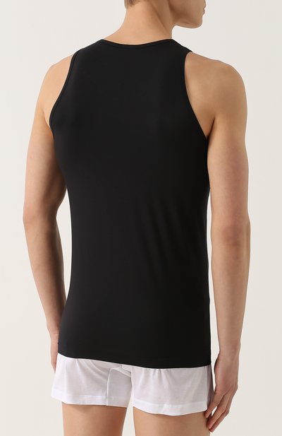 Хлопковая майка с круглым вырезом ZIMMERLI, арт. 172/1460, фото 4