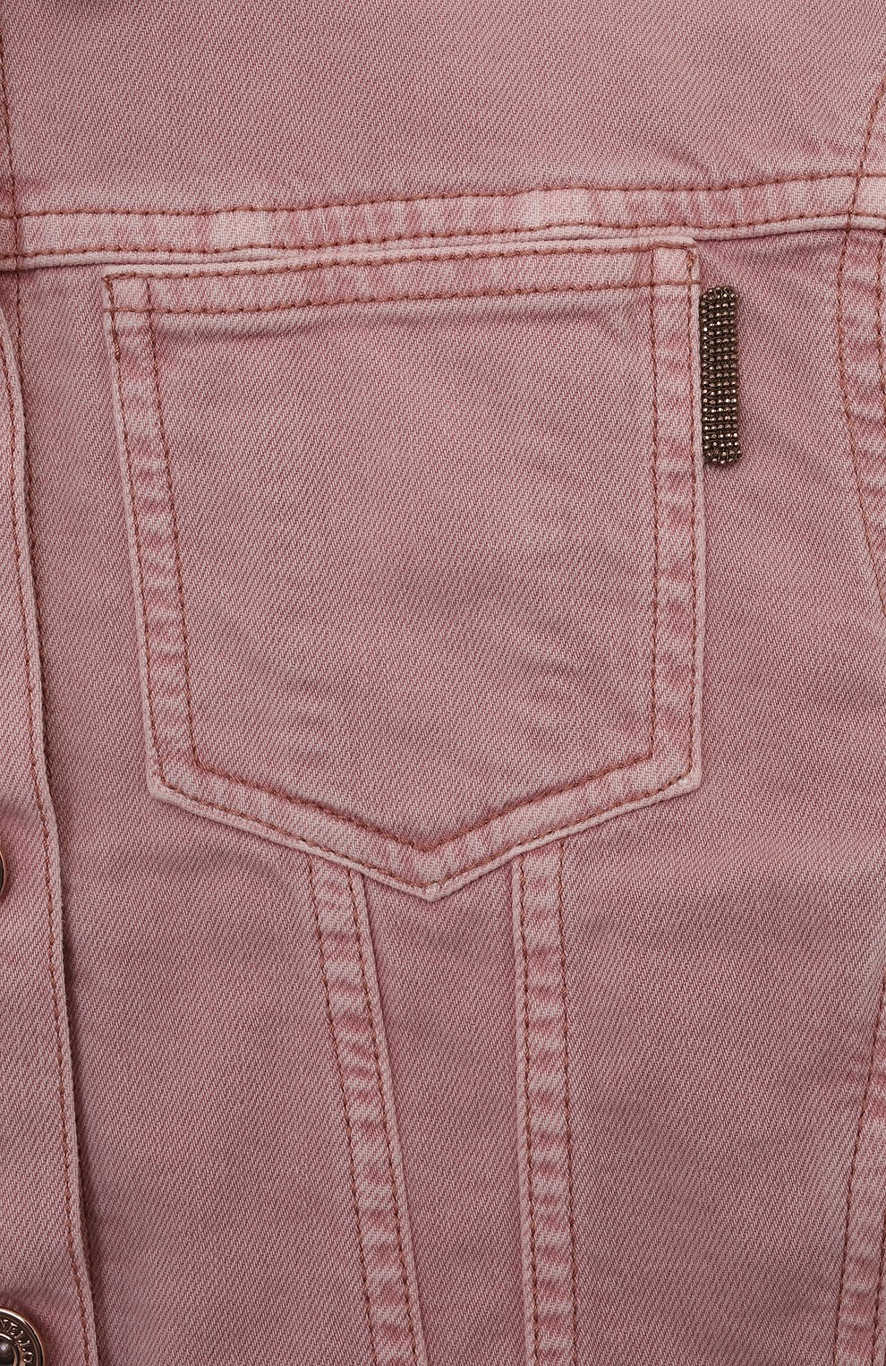 Джинсовая куртка BRUNELLO CUCINELLI, арт. B0H430434A, фото 3