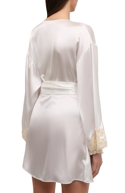 Шелковый халат LA PERLA, арт. 0019230, фото 4