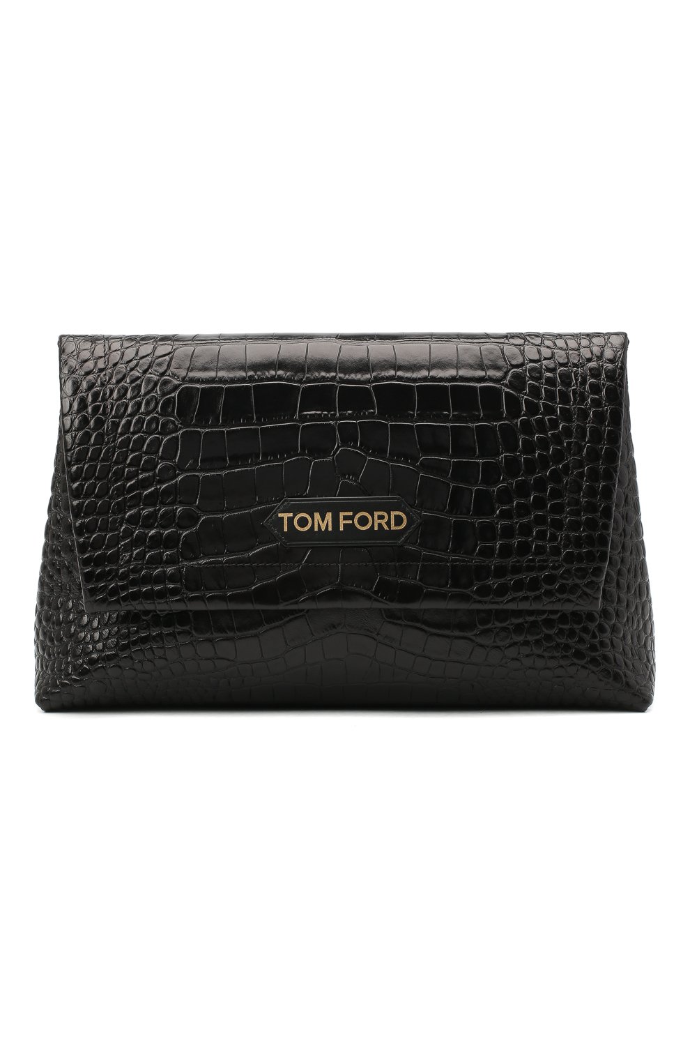 Сумка label medium TOM FORD черного цвета по цене 217000 руб., арт. L1398T-LCL132, фото 1 Сумка label medium TOM FORD, арт. L1398T-LCL132, фото 1