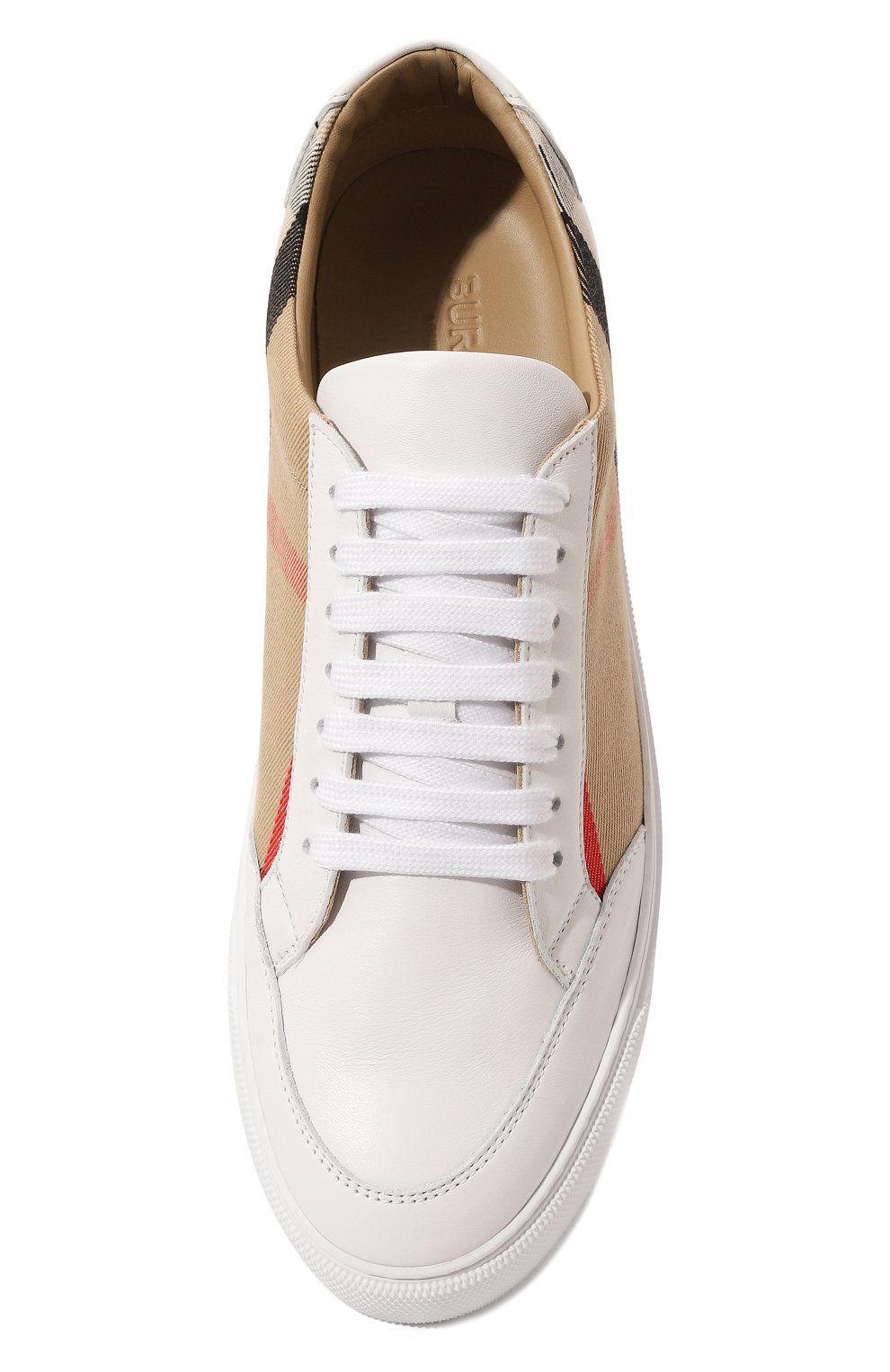 Комбинированные кеды BURBERRY, арт. 8056712, фото 6