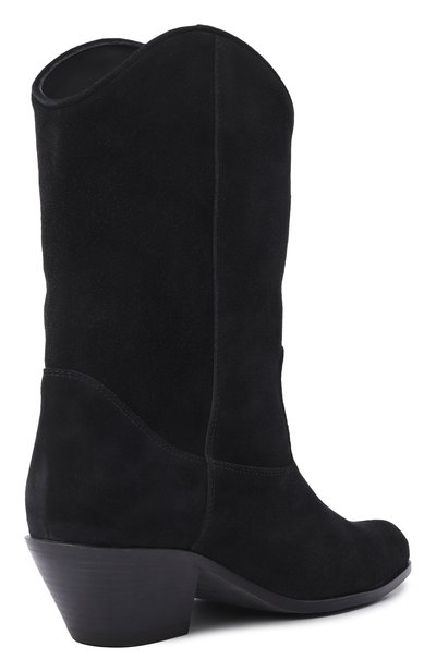 Замшевые казаки k12_dallas VIC MATIE черного цвета по цене 62150 руб., арт. 1K5502D_K12H010101, фото 5 Замшевые казаки k12_dallas VIC MATIE, арт. 1K5502D_K12H010101, фото 5