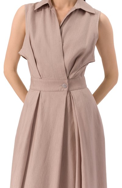 Платье изо льна и шелка COLOMBO, арт. AB00348/T0590-U, фото 5