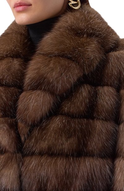 Шуба из соболя РУССКИЙ МЕХ, арт. 90 РМ, фото 5