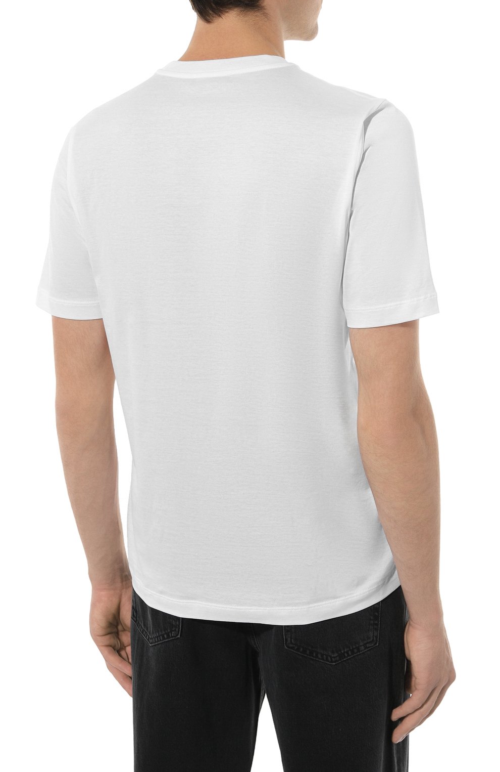 Хлопковая футболка ZILLI, арт. TSR001M0110VZSD00, фото 4