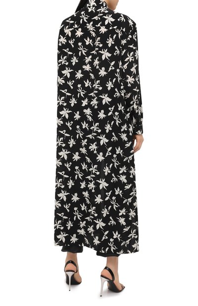 Шелковое платье SAINT LAURENT, арт. 642423/Y2C16, фото 4