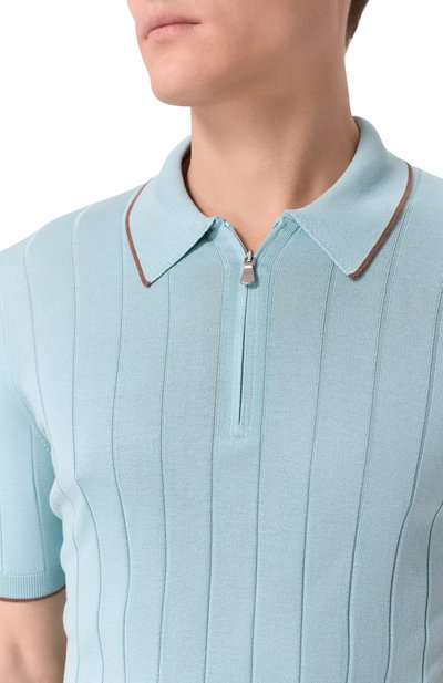 Шелковое поло GRAN SASSO, арт. 43128/23510, фото 5