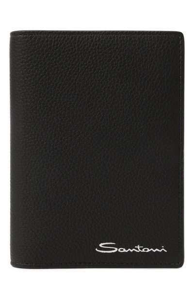 Мужской кожаная обложка для паспорта SANTONI, арт. UFPGA2379F0-ASIW