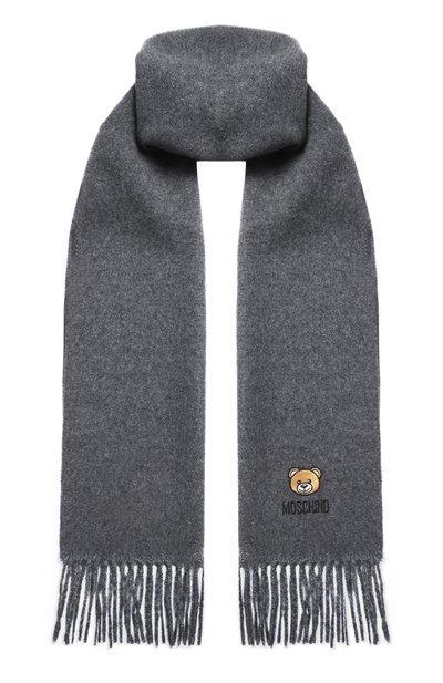 Мужской шерстяной шарф MOSCHINO, арт. 50124/M5783