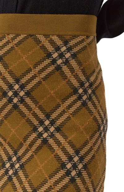 Шерстяная юбка BURBERRY, арт. 8098671, фото 5