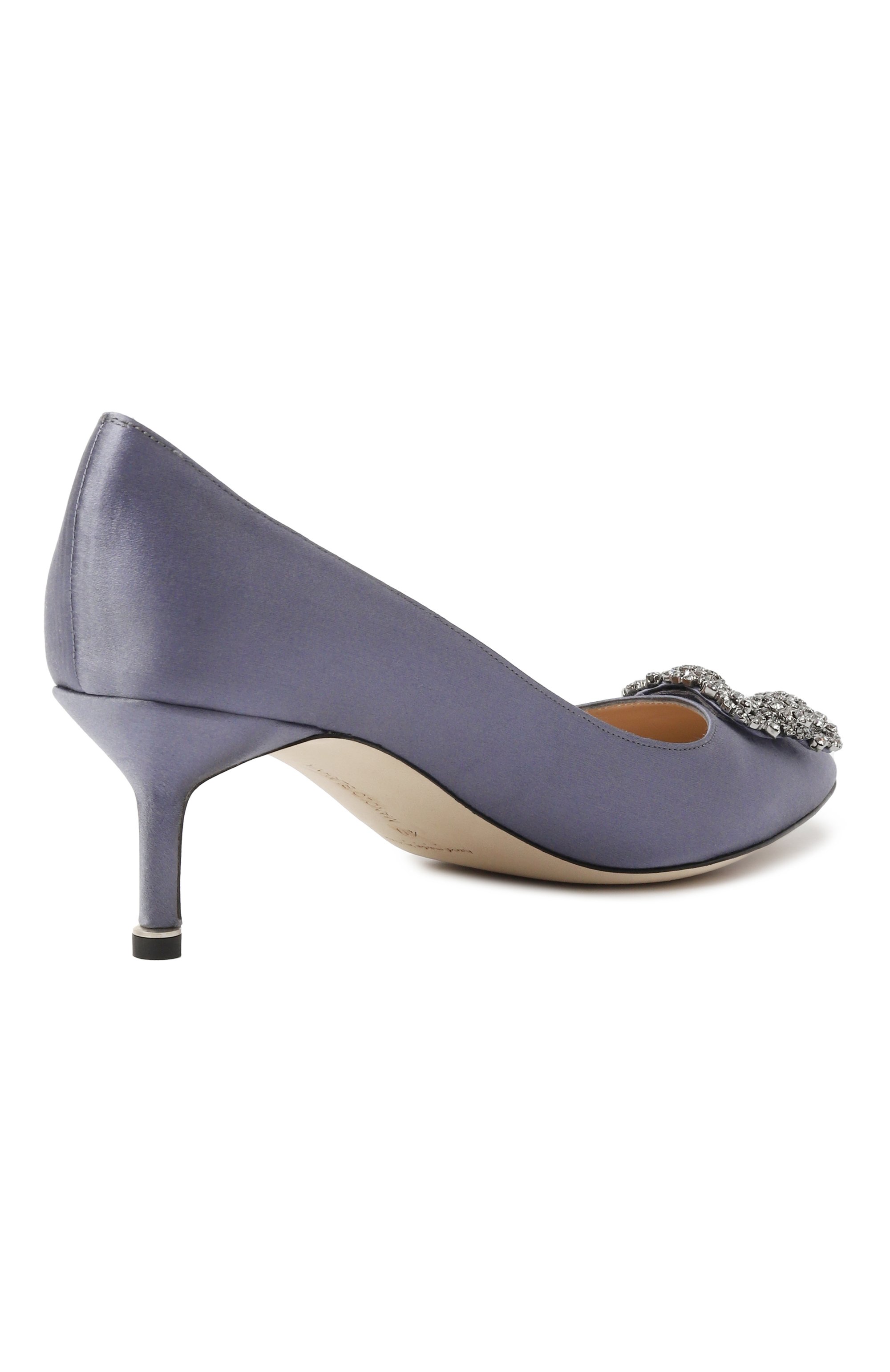 Текстильные туфли hangisi 50 MANOLO BLAHNIK, арт. 9XX-0661/SAT, фото 5