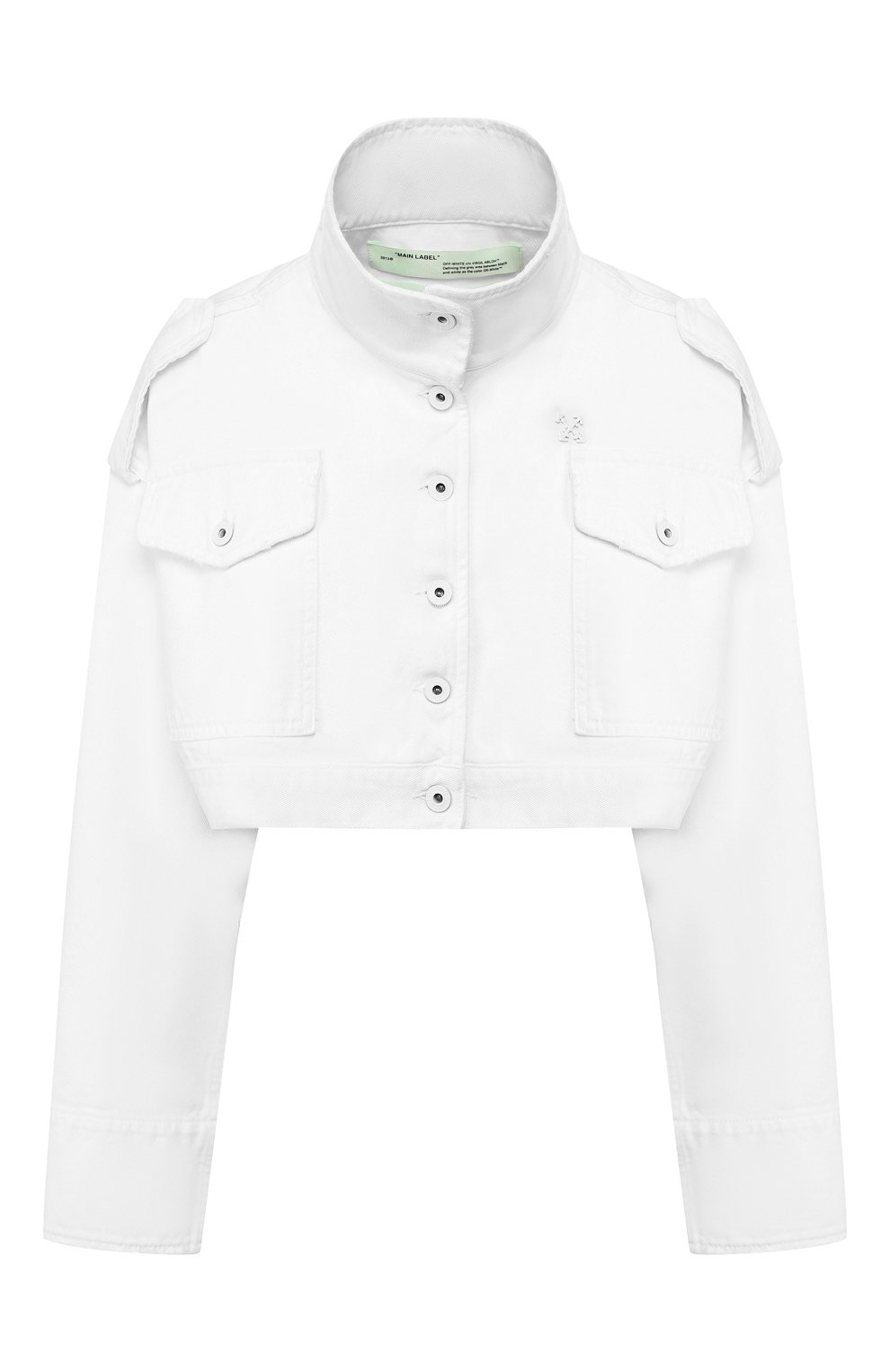 Джинсовая куртка OFF-WHITE, арт. 0WYE010S19D620460110, фото 1