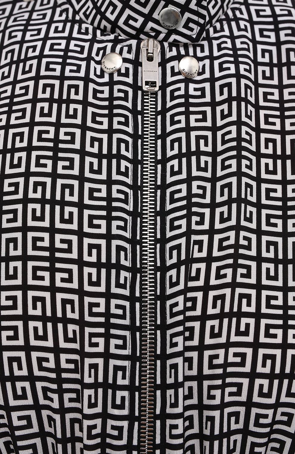 Шелковое платье GIVENCHY черно-белого цвета по цене 157000 руб., арт. BW215213UA, фото 5 Шелковое платье GIVENCHY, арт. BW215213UA, фото 5