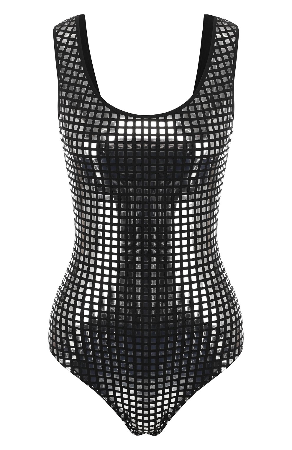 Хлопковое боди BALMAIN серебряного цвета по цене 111000 руб., арт. RF10937/J055, фото 1 Хлопковое боди BALMAIN, арт. RF10937/J055, фото 1
