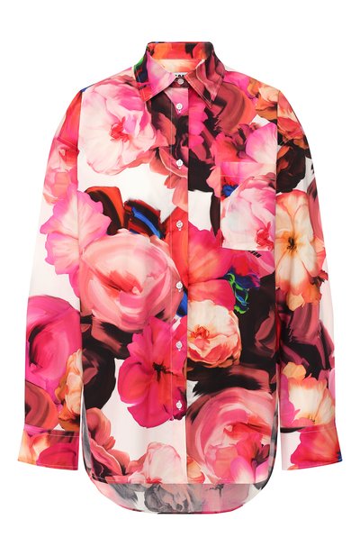 Женская хлопковая рубашка MSGM, арт. 2642MDE120 195355