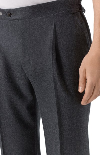 Шерстяные брюки CORNELIANI, арт. 264L26-2618111, фото 5