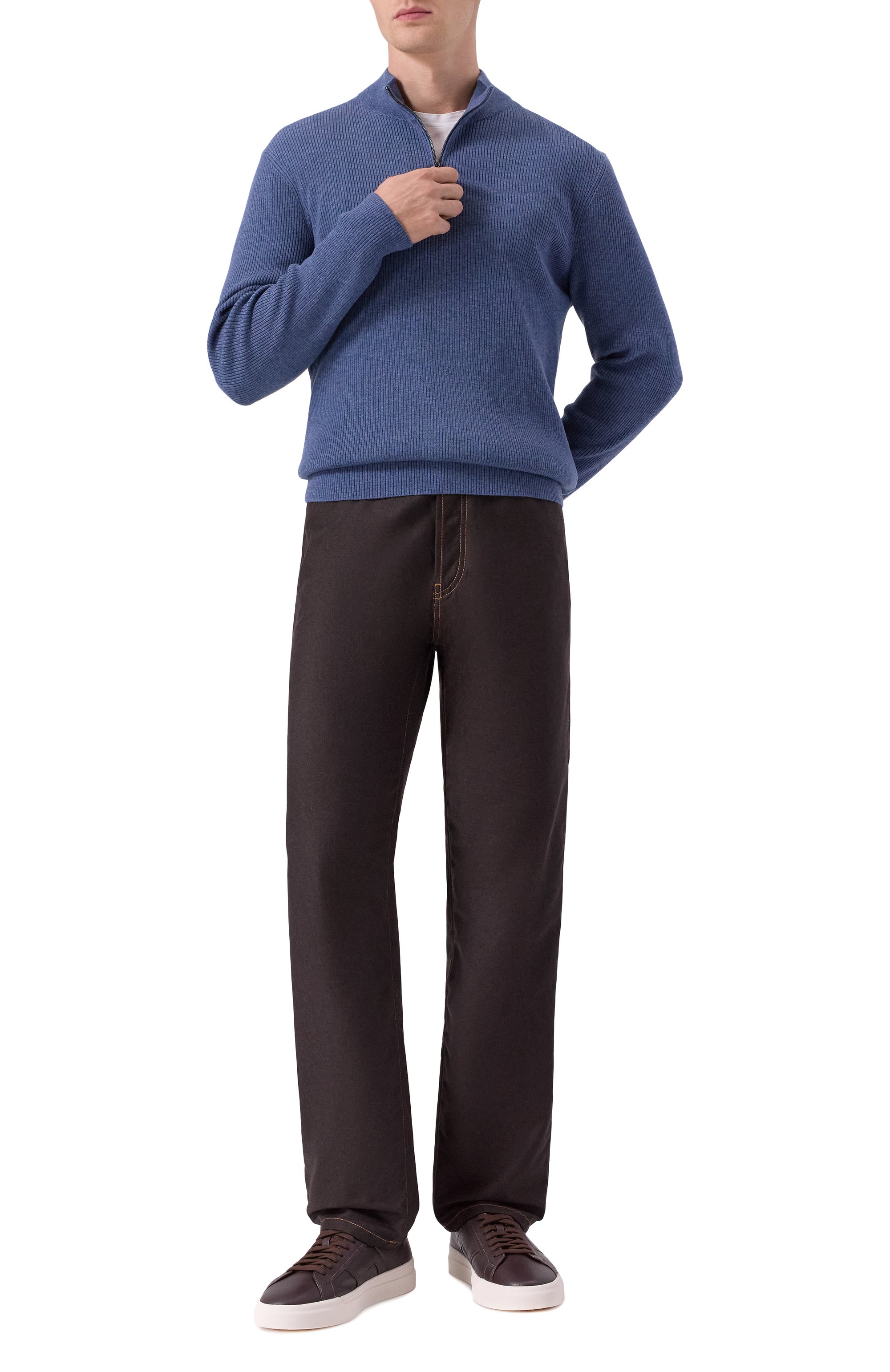 Шерстяной джемпер 12 STOREEZ, арт. 133420, фото 2