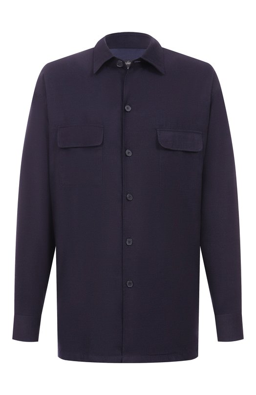 Рубашка из хлопка и лиоцелла Van Laack VL-REYDIN-25K/155075/3XL-6XL Синий VL-REYDIN-25K/155075/3XL-6XL