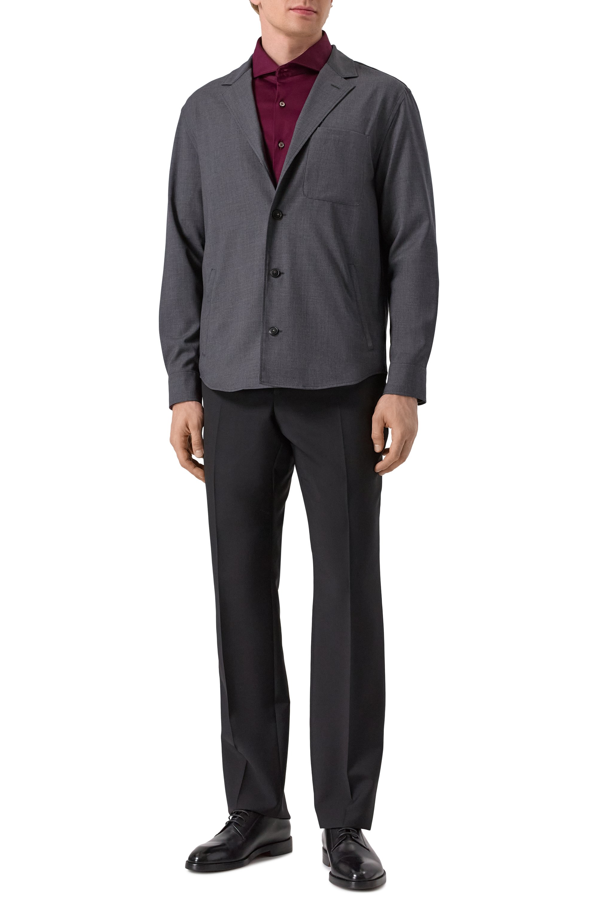 Шерстяной пиджак CANALI, арт. 31015/AR03652, фото 2