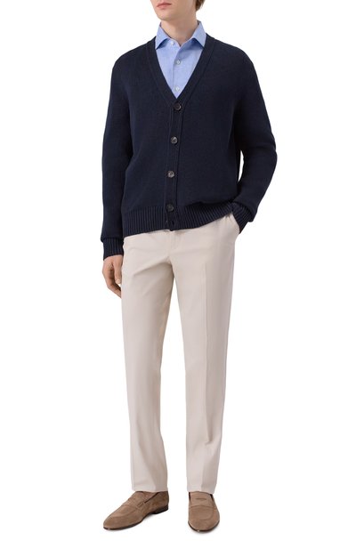 Замшевые пенни-лоферы DOUCAL'S, арт. DU2983PANNUF009M, фото 2