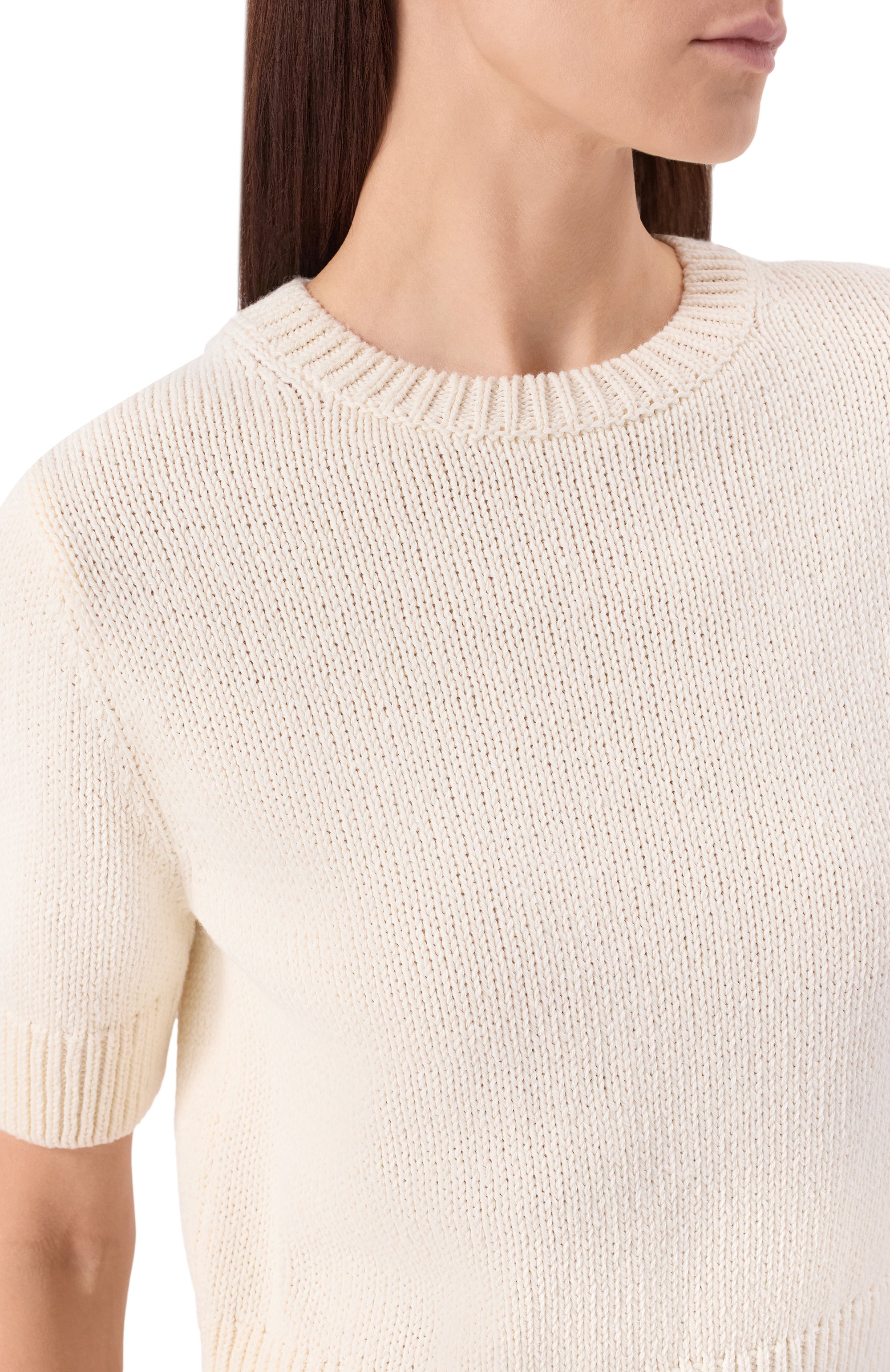 Хлопковый пуловер 12 STOREEZ, арт. 135833, фото 5