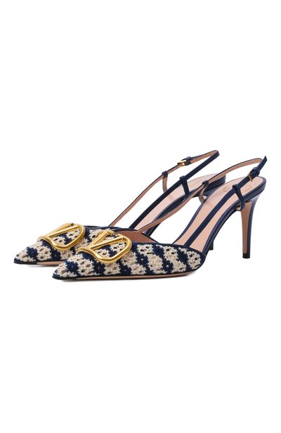 Женские текстильные туфли vlogo signature 80 VALENTINO, арт. 8W0S0R01/JZU