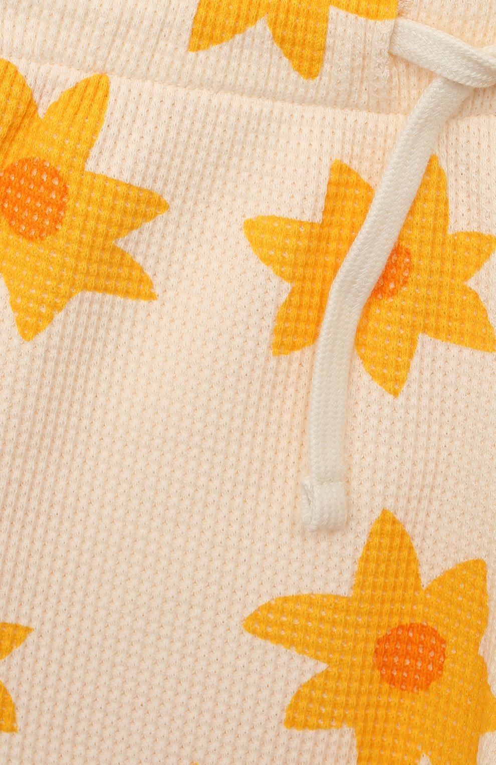 Хлопковые джоггеры TINYCOTTONS желтого цвета по цене 7800 руб., арт. SS23-254, фото 3 Хлопковые джоггеры TINYCOTTONS, арт. SS23-254, фото 3