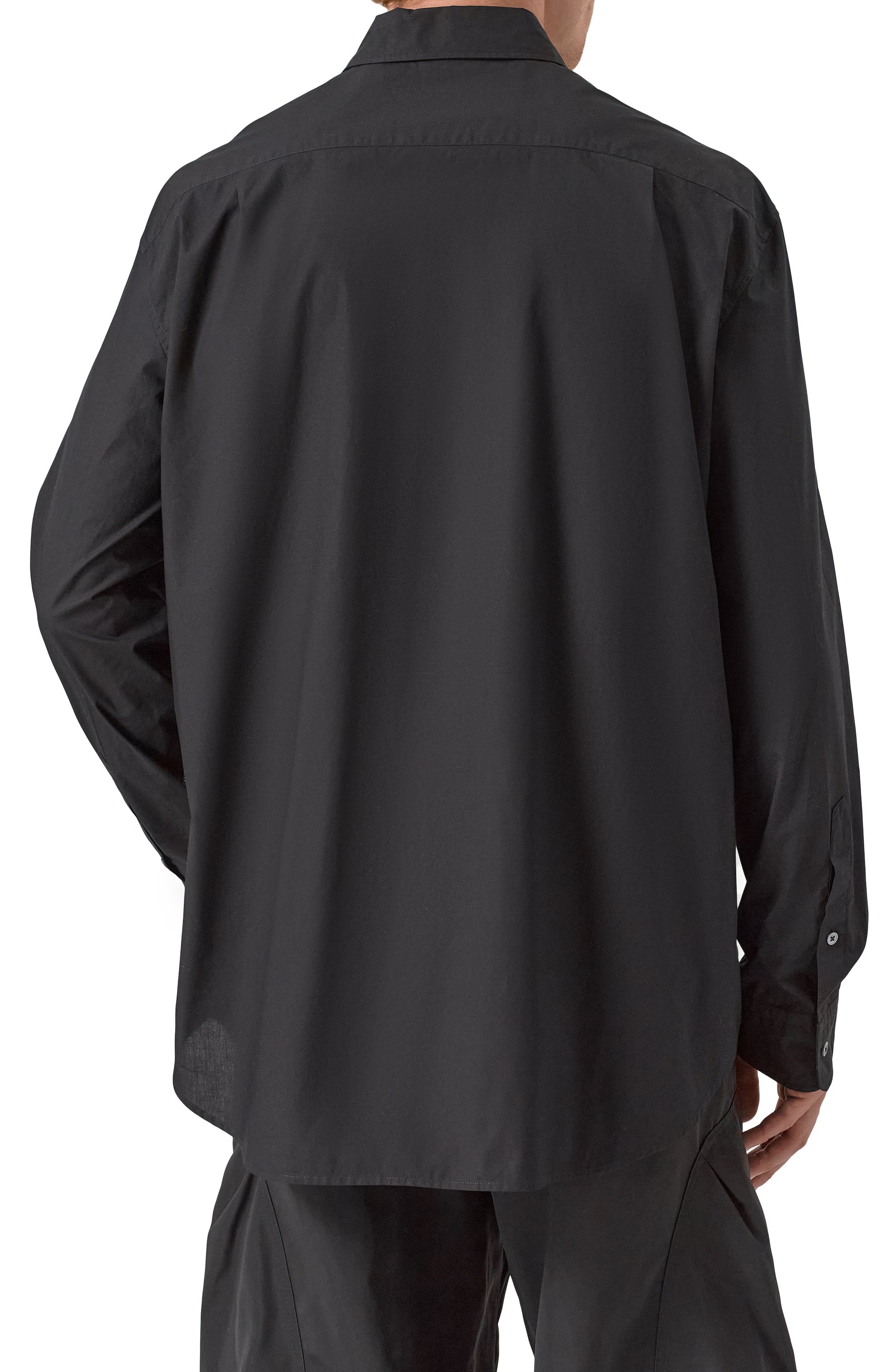 Хлопковая рубашка ANN DEMEULEMEESTER, арт. B0010522/FA555, фото 4