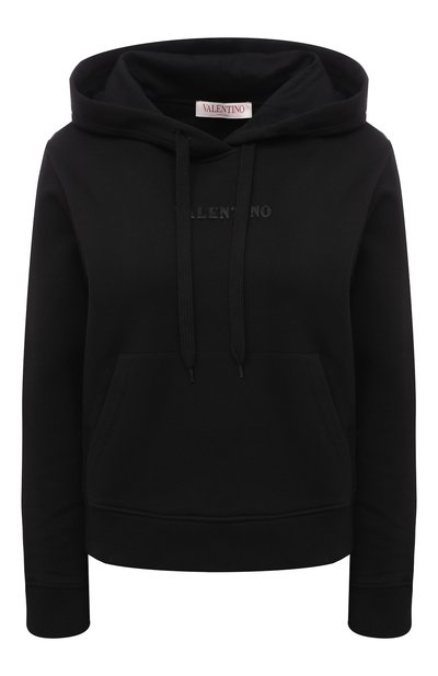 Женский хлопковое худи VALENTINO, арт. XB3MF16C71R
