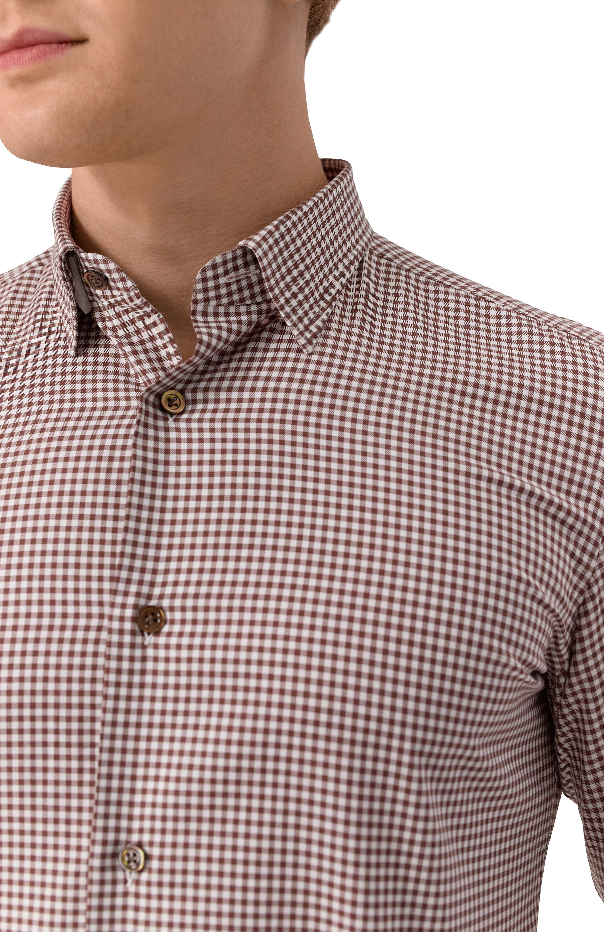 Хлопковая рубашка GIAMPAOLO, арт. 908/TS43257, фото 5