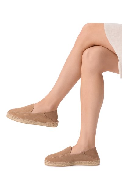 Женские замшевые эспадрильи MANEBI, арт. W 1.9 LR/SUEDE