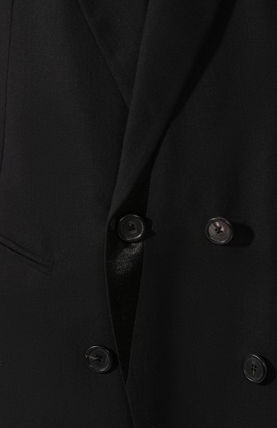 Шерстяное пальто ANN DEMEULEMEESTER черного цвета по цене 136500 руб., арт. 2001-1102-P-170-099, фото 5 Шерстяное пальто ANN DEMEULEMEESTER, арт. 2001-1102-P-170-099, фото 5