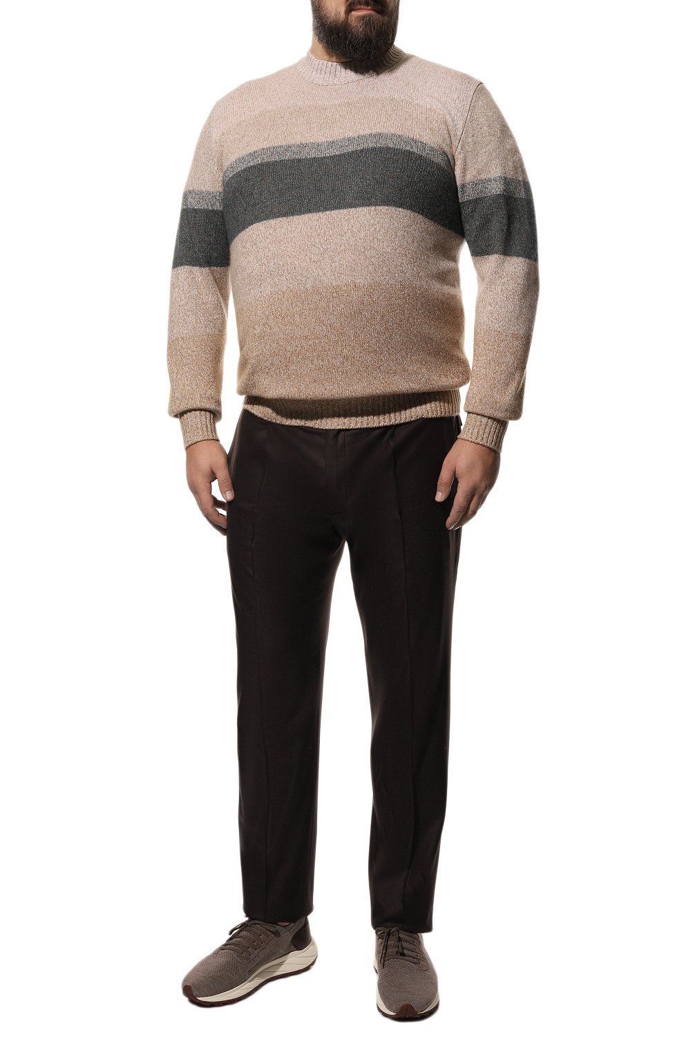 Брюки из шерсти и кашемира STEFANO RICCI, арт. M1T2400290/WC002G, фото 2