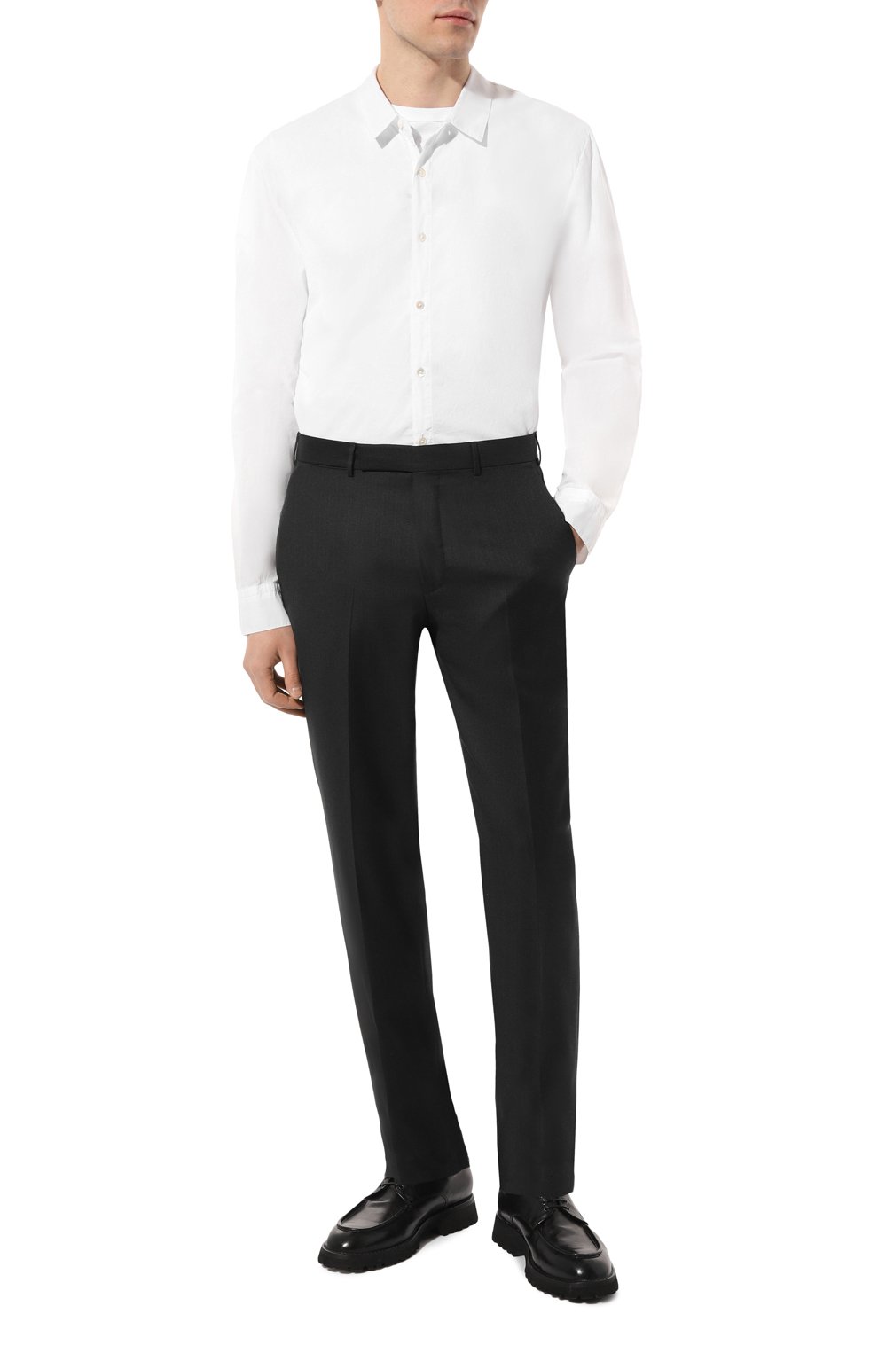 Хлопковая рубашка JAMES PERSE, арт. MLC3408, фото 2