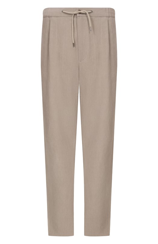 Льняные брюки Giorgio Armani GM001625/TE10954 Бежевый GM001625/TE10954