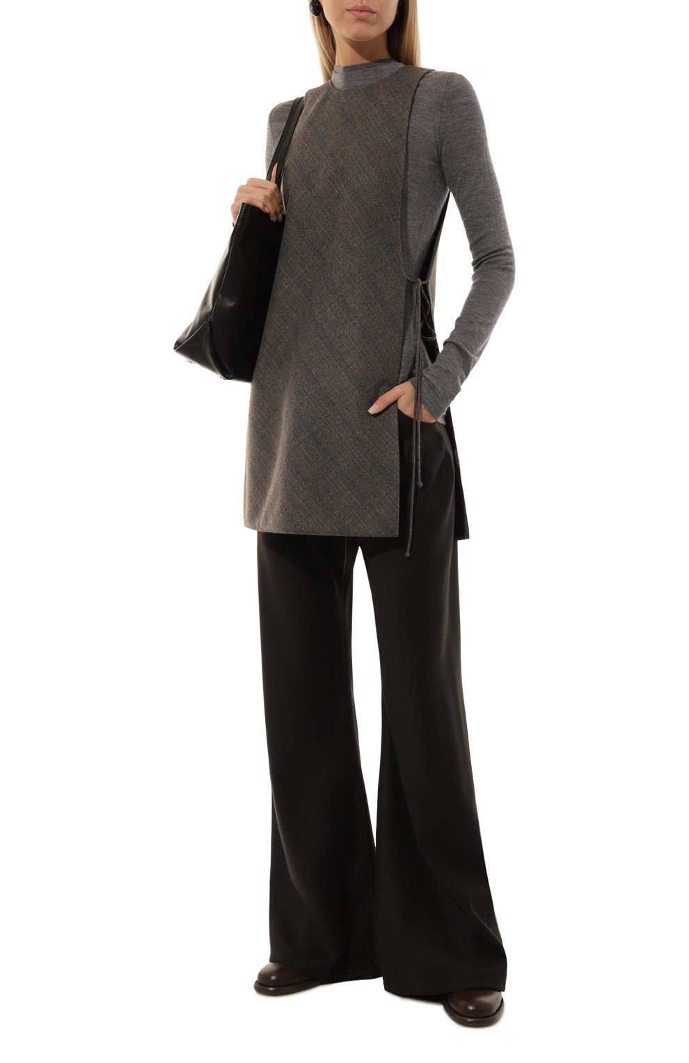 Шерстяные брюки ANDREA YA'AQOV, арт. 24WVER05, фото 2