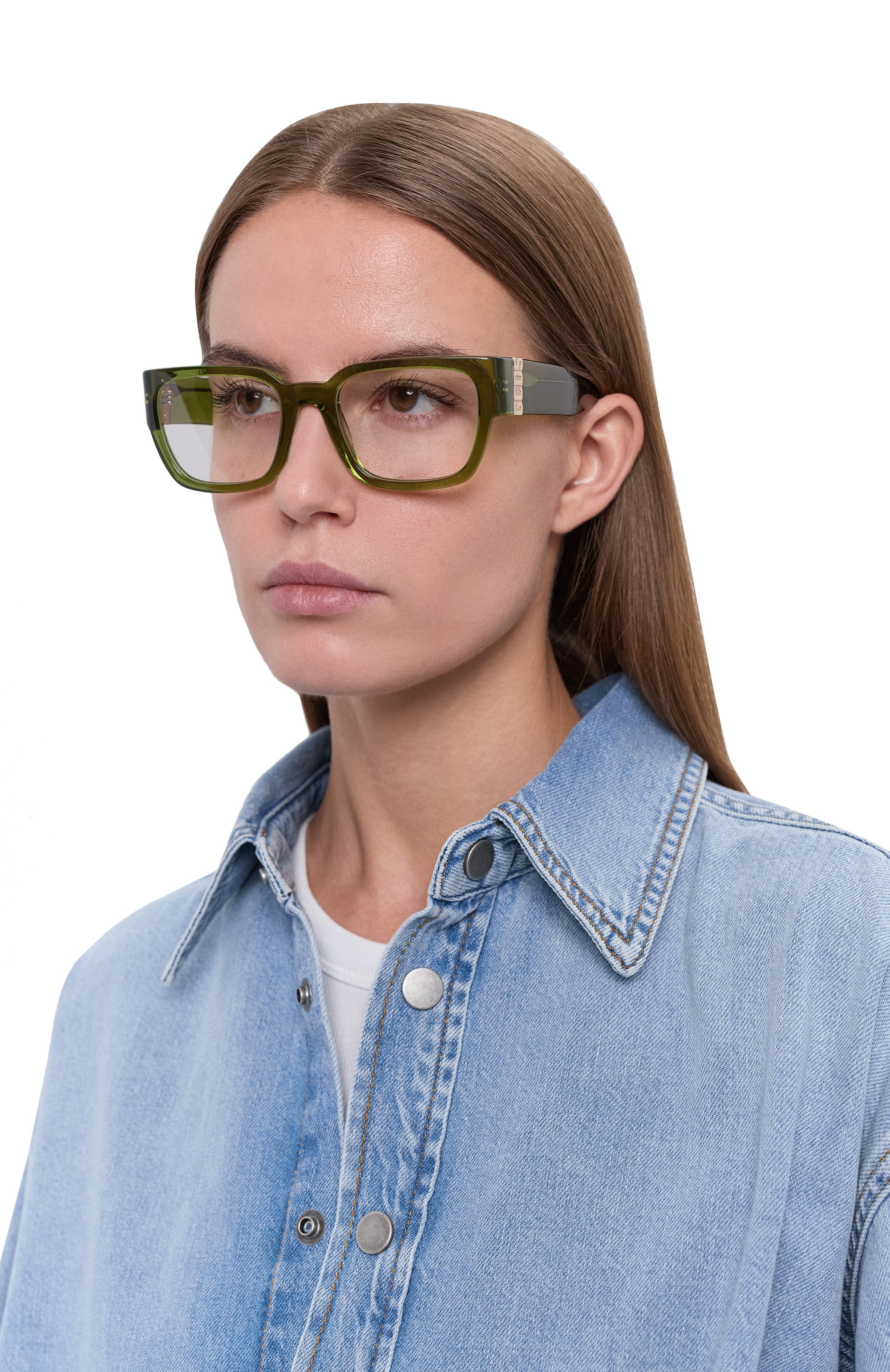 Оправа GCDS зеленого цвета по цене 18950 руб., арт. GD5029 093, фото 3 Оправа GCDS, арт. GD5029 093, фото 3