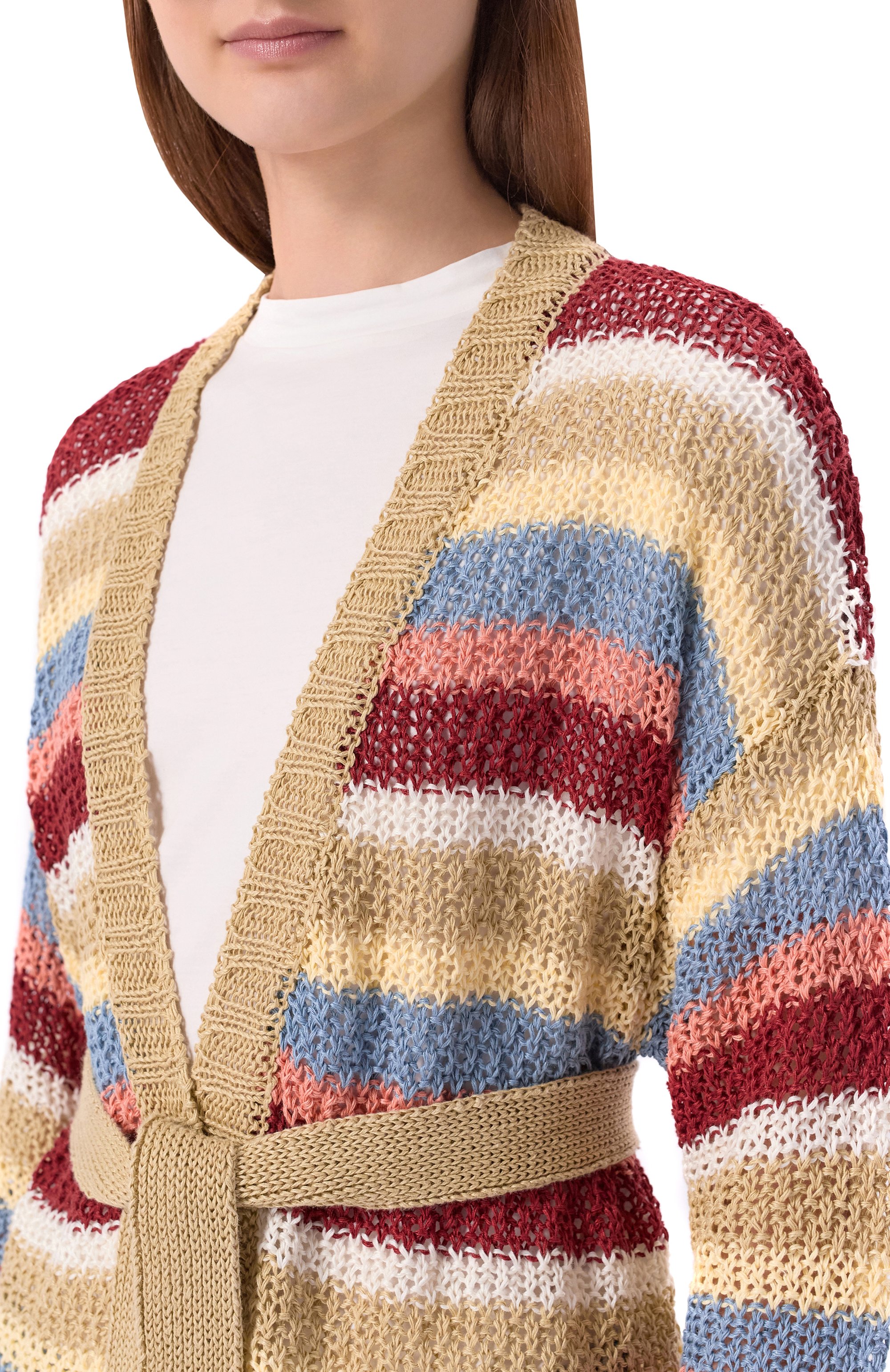 Льняной кардиган WEEKEND MAX MARA, арт. WKDB0NIT0, фото 5