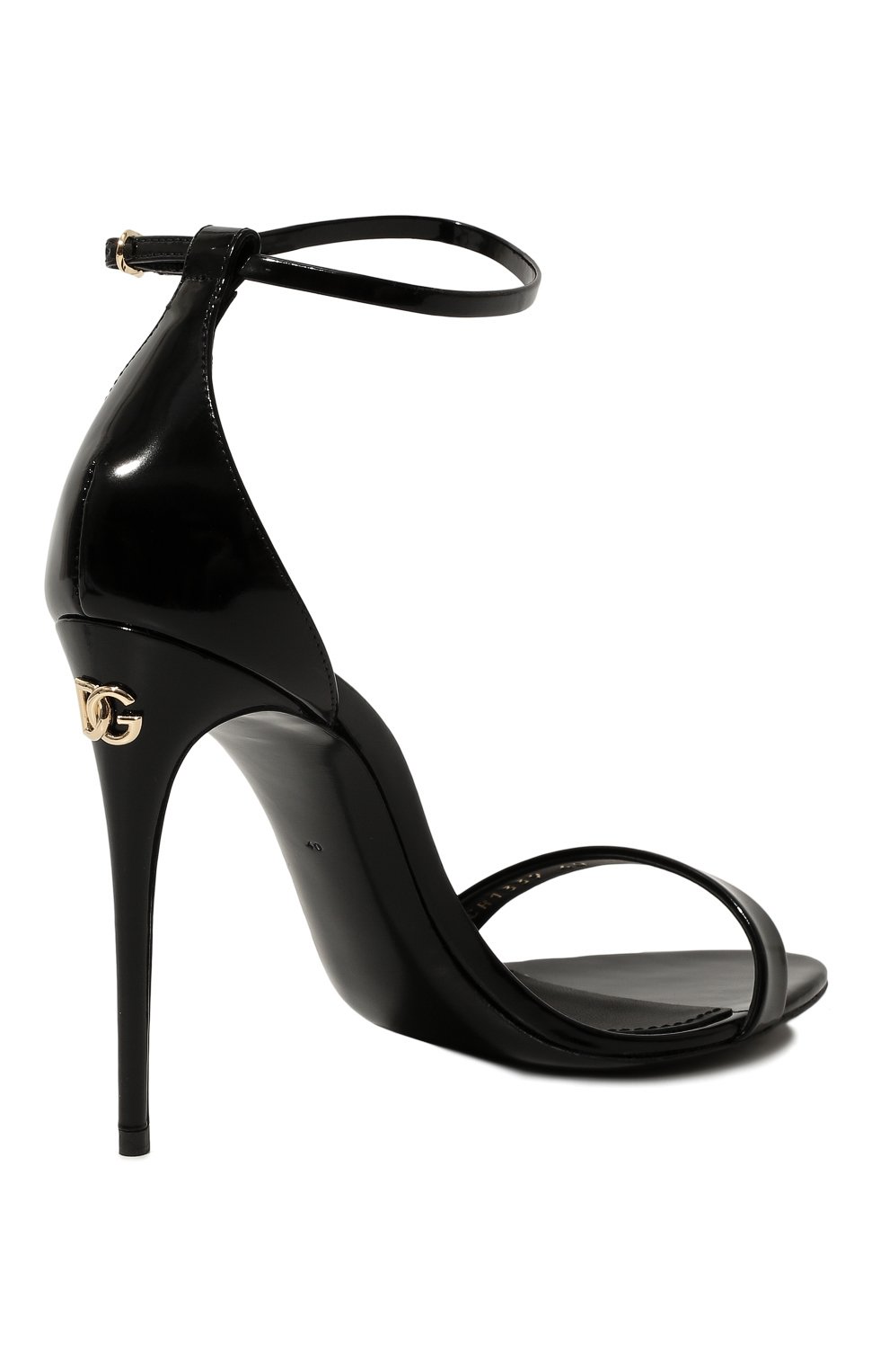 Кожаные босоножки keira DOLCE & GABBANA, арт. CR1339/A1037, фото 5