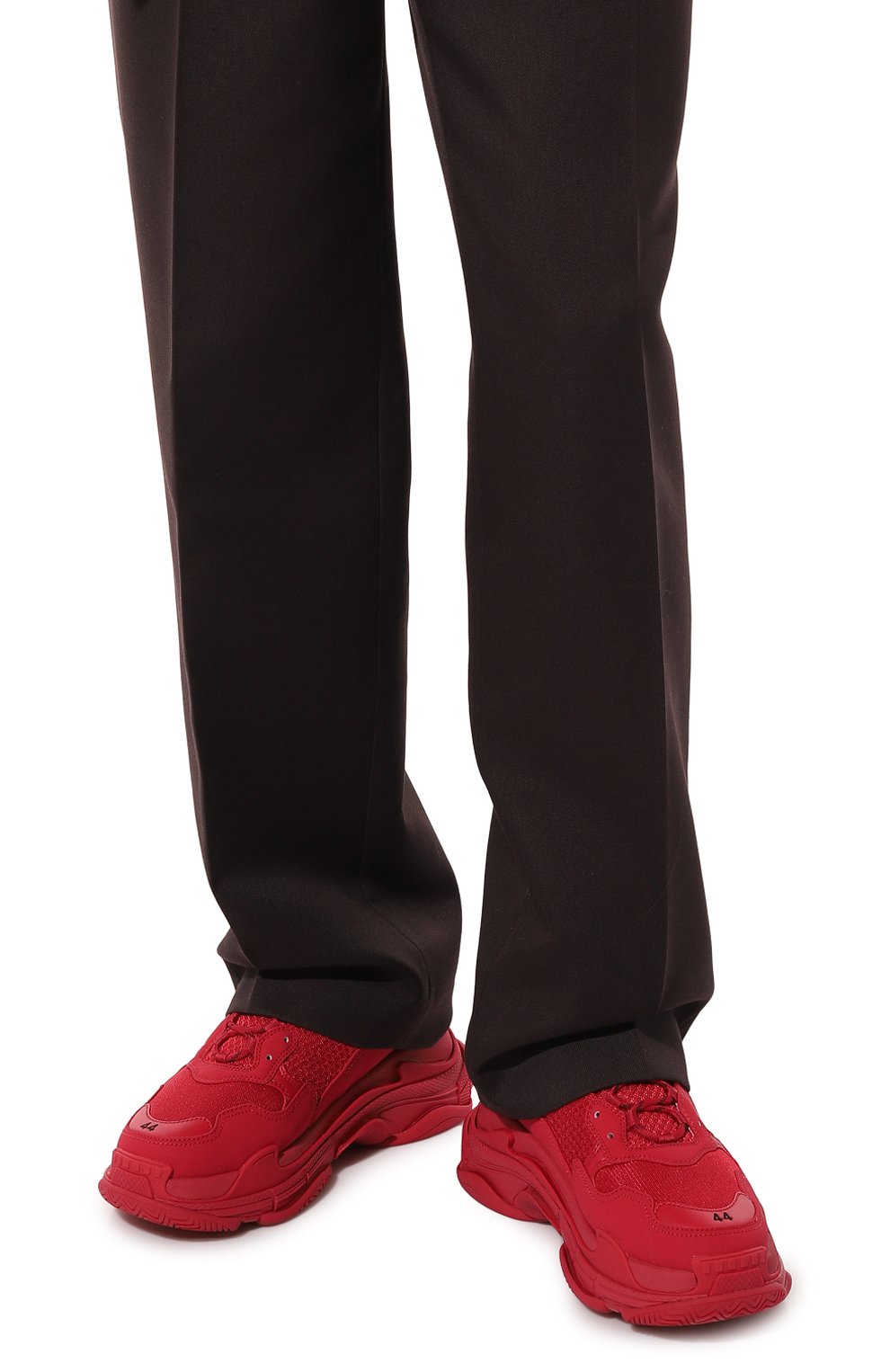 Комбинированные кроссовки triple s BALENCIAGA, арт. 668563W3CQ5, фото 3